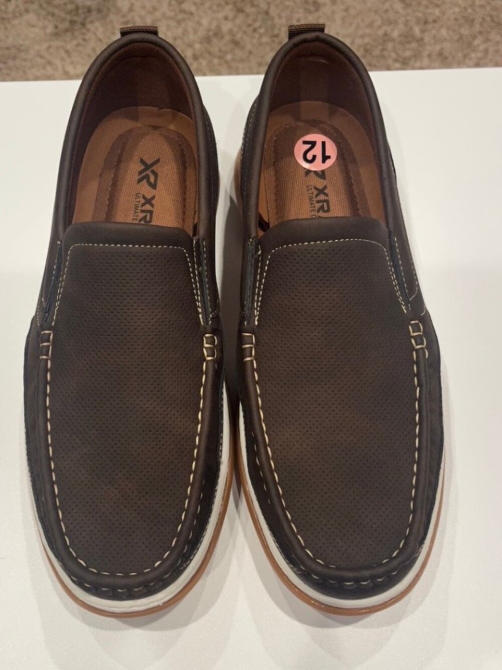 Men’s Brown Slip-On Shoes